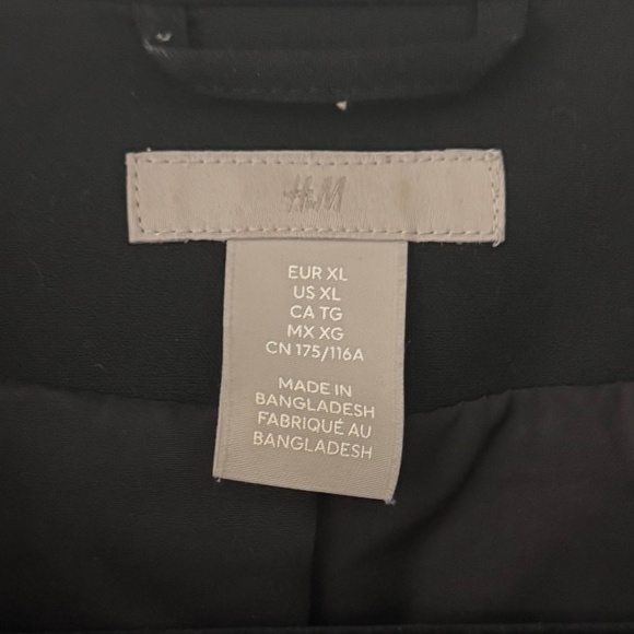 H&M Black Oversized Blazer - Picture 2 of 3